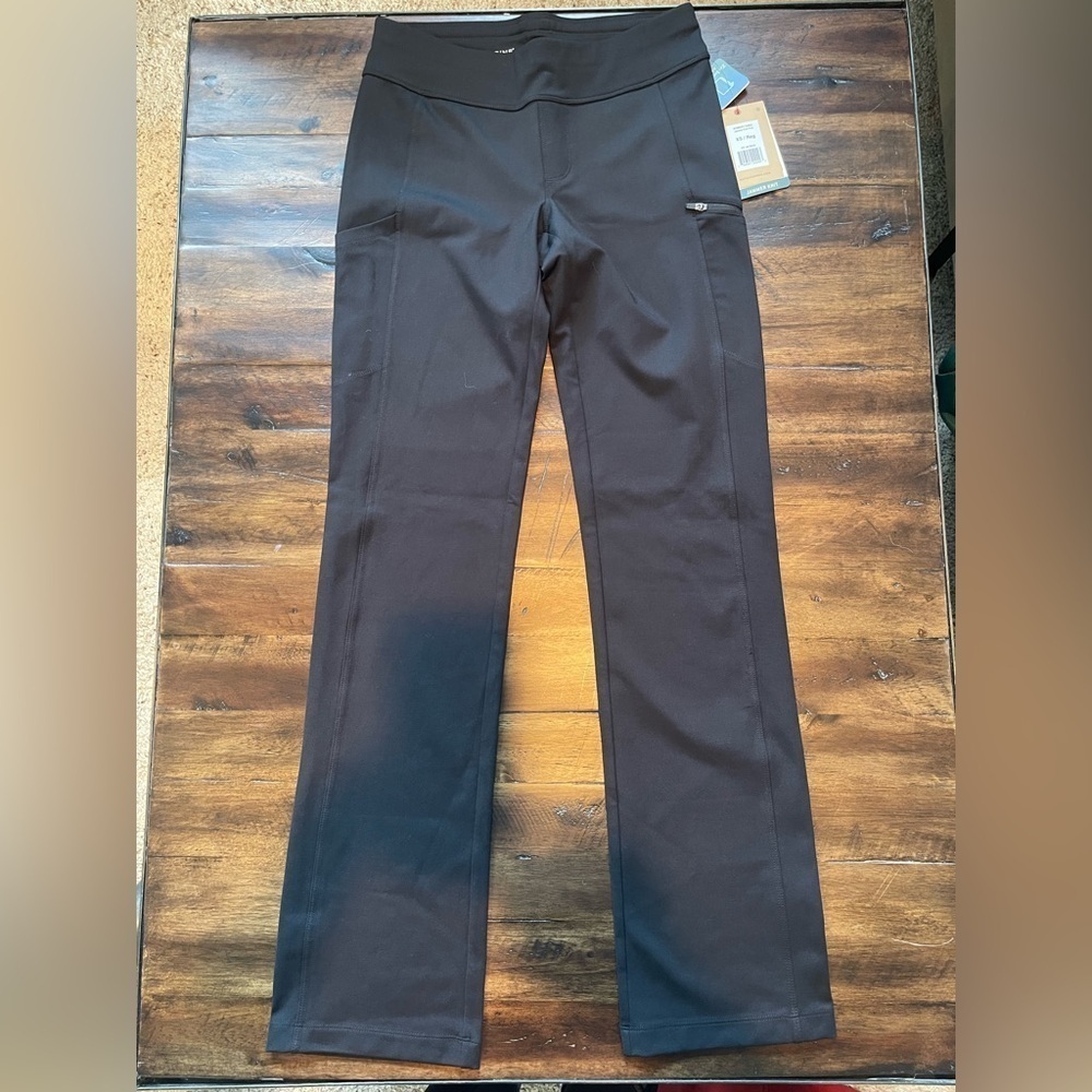 Royal Robbins Wind Jammer Knit Trim fit black Pant XS outdoor hiking pants
